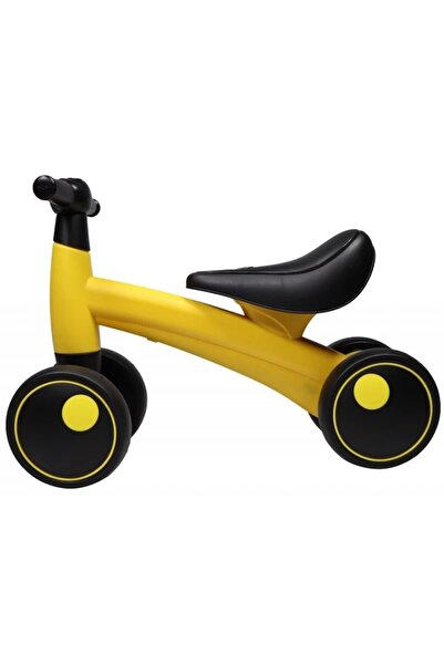 PROCART Bicicleta fara pedale, 4 roti, luminite LED si muzica, 1-3 ani