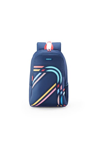 American Tourister Aleo Backpack - Teal - 1 Year Global Warranty