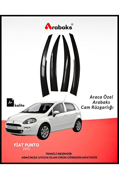 Arabaks Fiat Punto 2010 Cam Rüzgarlığı 4’lü Takım (MUGEN TİP, DAYANIKLI MALZE...