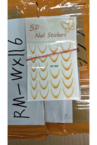 global fashion Autocolant pentru unghii French Nail Stickers 5D, SD-1929