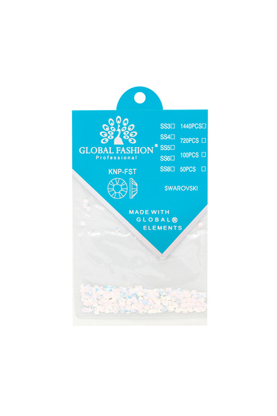 global fashion Cristale unghii tip Swarovski, Global Fashion, Diamond, albe/a...