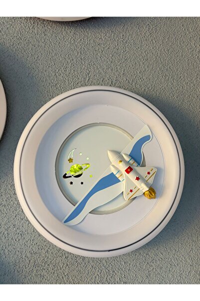 Vonalight Desıng Project 3ışık Renkli, Kumandalı, 50cm Erkek, Çocuk Odası,Yatak Odası, Çember Led Tavan Lambası, Aydınlatma,