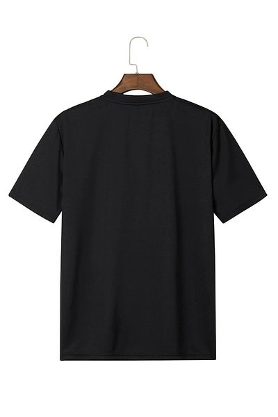 Let's Wear Ανδρικό μπλουζάκι CALIFORNIA με στάμπα, άνετο κοντομάνικο μπλουζάκι για το καλοκαίρι