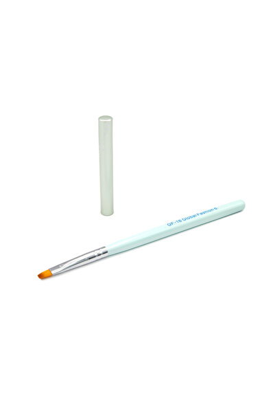 global fashion Set de 4 unități: Pensula cu varf drept, par artificial, pentr...