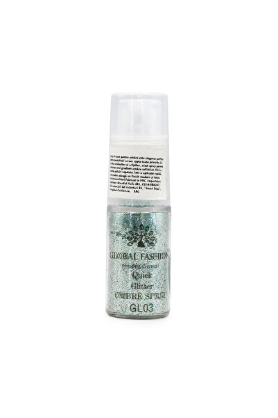 global fashion Spray uscat pentru ombre, pentru unghii, Glitter GL-03