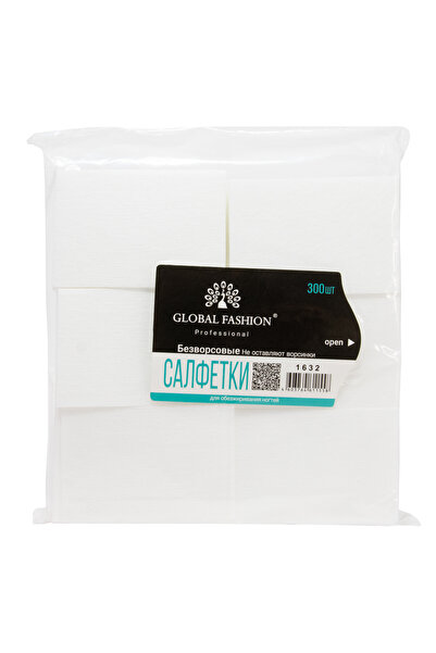 global fashion Servetele fara scame pentru unghii 300 buc