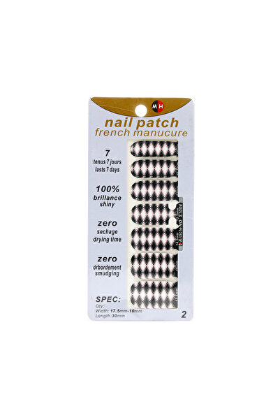 global fashion Αυτοκόλλητο νυχιών S1004, έτοιμο