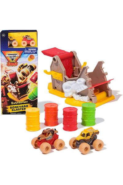 Spin Masters Monster Jam Mini Boneyard Blaster