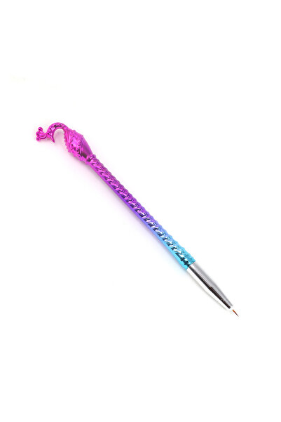 global fashion Четка за нокти, изкуствен косъм, за рисуване на нокти, форма н...