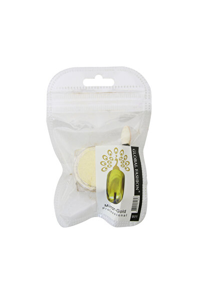 global fashion Καθρέφτης χρωστικής νυχιών Χρυσός B01