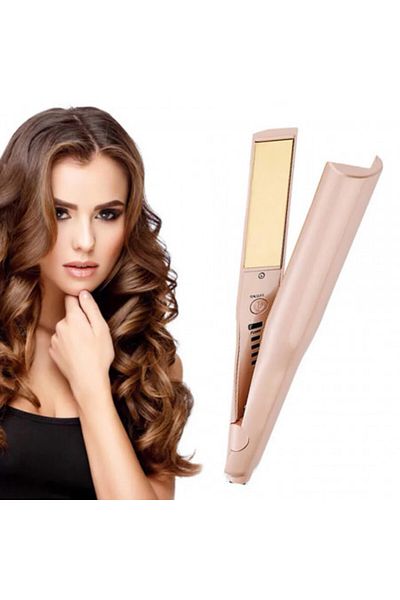 Blusmart Placa de par+ondulator 2 in 1, 3 D Hair