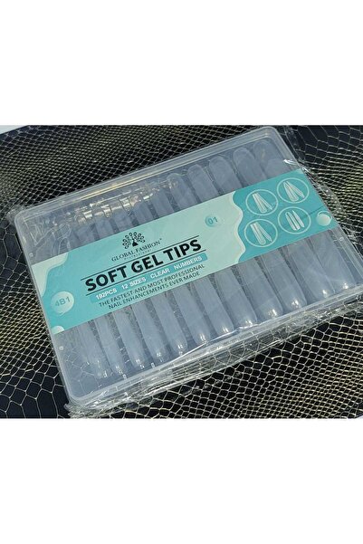 global fashion Tipsuri din gel, 01 set 4in1 Global Fashion, 12 dimensiuni, 19...