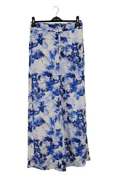 SEDNA 3213 Patterned Trousers with Elastic Waist