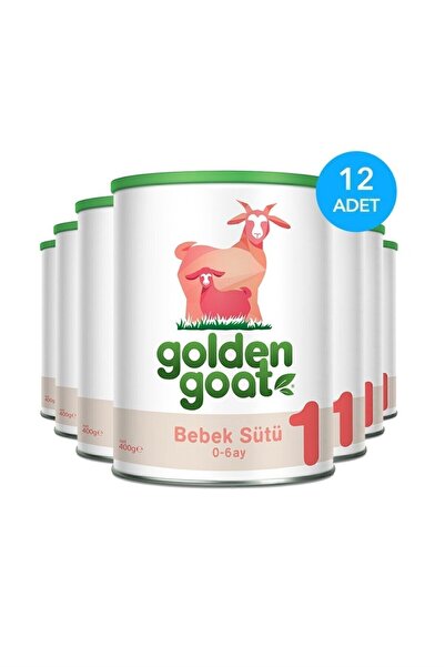 Golden Goat 1 Keçi Sütü Bazlı Mama 12 Adet