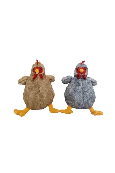 VARDEM OYUNCAK Nessiworld Pb31557-23 Plush Sitting Chicken 23 cm