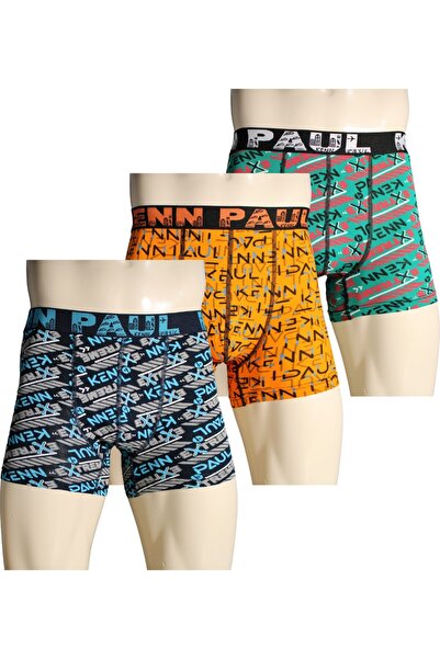 Viselya 3 bucăți multicolore, set de bumbac piese, de lux, pentru bărbați boxeri