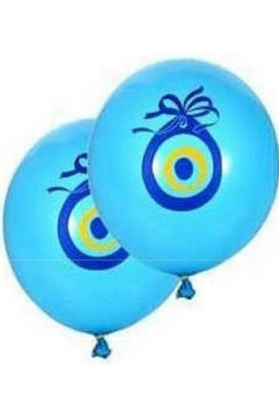 Çemrek Süs Parti Kalisan Evil Eye Beaded Balloon 12 Inch 25 Pcs