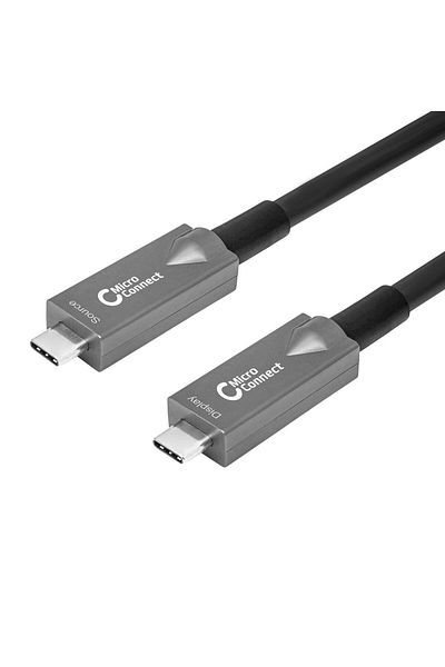 MicroConnect Cablu hibrid USB-C de 10 m