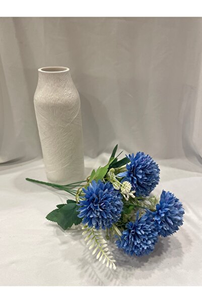 Ekol Çiçekçilik Krizantem Yapay Çiçek 5 Kafa 32 cm Boy