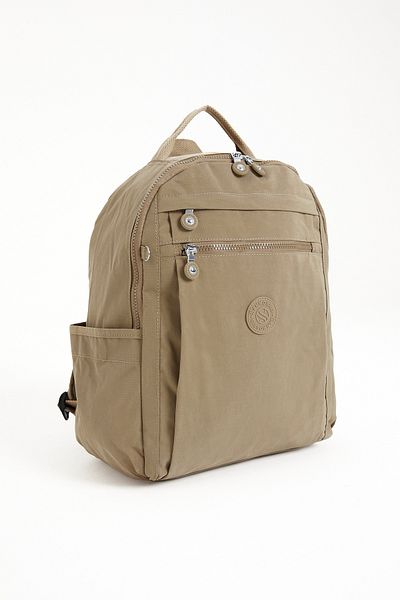 Çanta Trend Rucsac și școală pentru laptop Sanmorris, unisex, rezistent la apă, din țesătură crinkle, cu mai multe compartimente