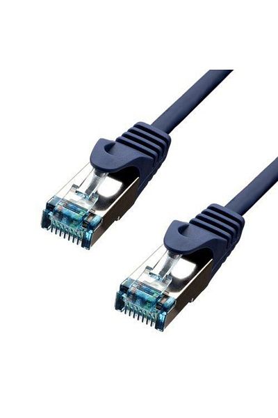 ProXtend Kabel Ethernet CAT6A S/FTP CU LSZH Niebieski 75cm, 6ASFTP-0075BL