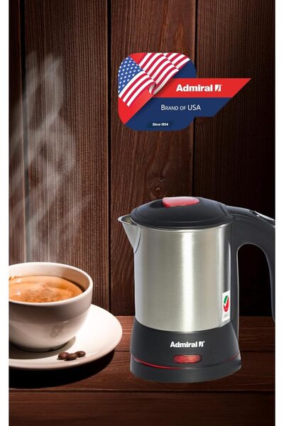 Admiral Stainless Steel Electric Kettle, 0.5 L, Model ADKT170GSS1