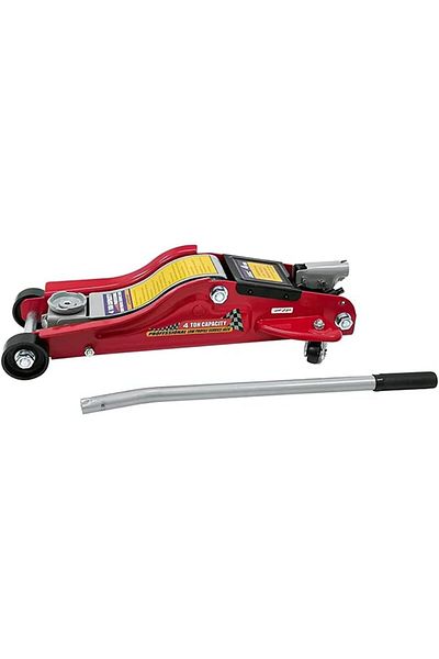 AGC Car Hydraulic Floor Jack 4 Ton Capacity, Heavy Duty, Quick Lift Car Jack for Garage & Emergency Use