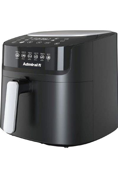 Admiral Air Fryer 3.7L, Oil Free Cooking, Digital Touch Control, Dishwasher Safe, 1300W