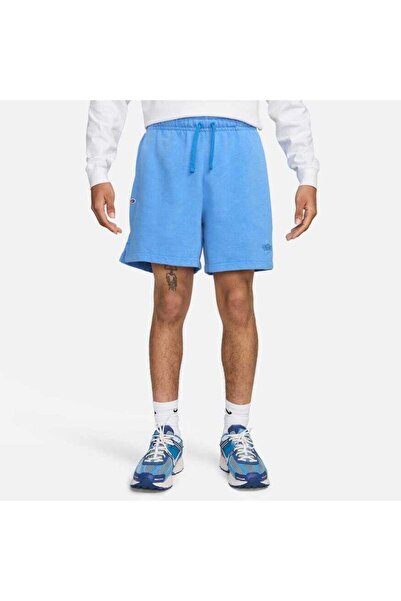 Nike Club Fleece Short Fine 2.0 Широкий крій Сині чоловічі шорти
