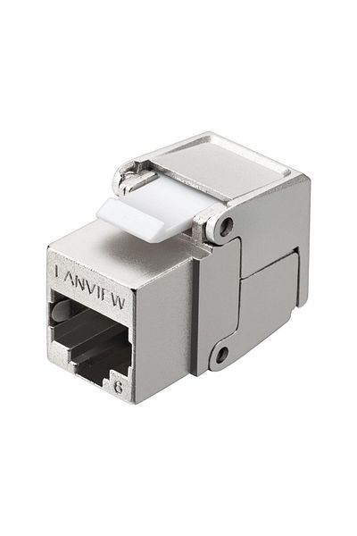 Inna marka Osłonięty moduł keystone Cat6 Lanview, LVN128082