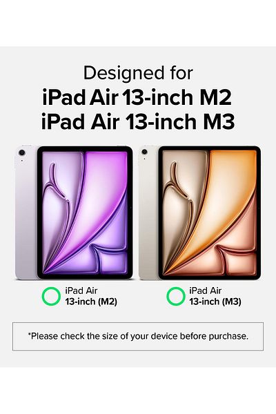 Ringke واقي شاشة لجهاز iPad Air 13 بوصة (M3 2025) / (M2 2024) | زجاج مقسّى سهل الانزلاق | مع قالب التثبيت