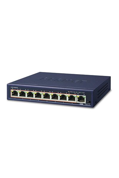 Inna marka Planet 8-Port 10/100/1000 Gigabit, GSD-908HP