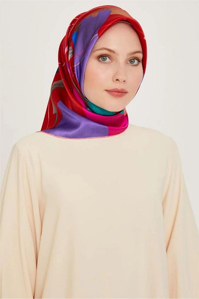Armine Twill Silk Scarf 2025 Winter Season 9241D02-82