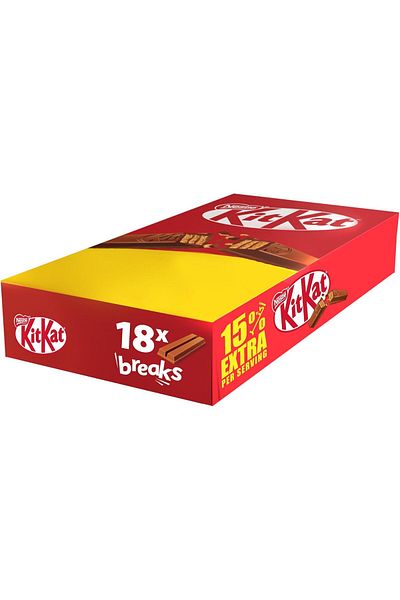 Kit Kat Wafer Chocolate 18 Breakes