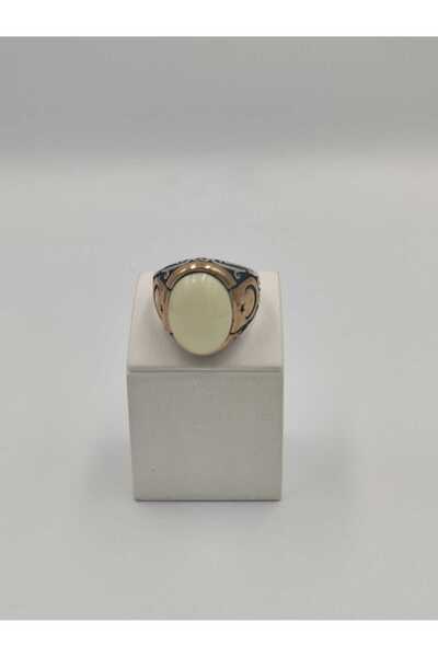 ALTUNTAŞ BİLARDO TOPU YAN KOLLARI AYYILDIZ MOTİFLİ 925 AYAR GÜMÜŞ ERKEK 24 MM...