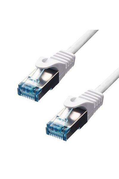 ProXtend Cablu Ethernet CAT6A S/FTP CU LSZH Alb 15m, 6ASFTP-15W