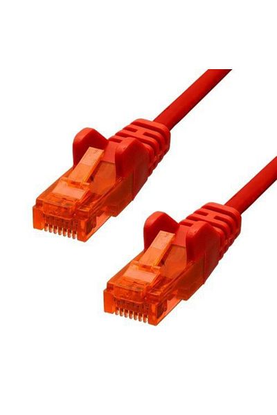ProXtend Kabel Ethernet CAT6 U/UTP CCA PVC czerwony 20m, V-6UTP-20R