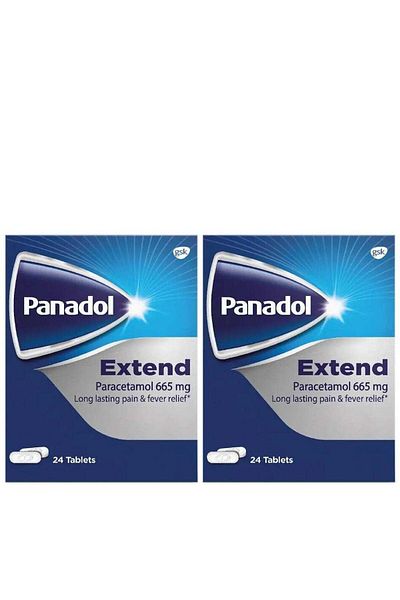 Panadol إكستندد 665 ملغ، 24 قرصًا (عبوتين)