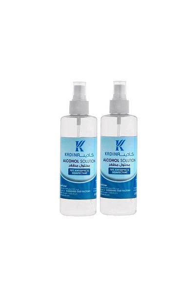 kadina Alcohol solution spray 250 ml - 2 pieces | بخاخ مطهر عام كحول ٧٠٪ ٢٥٠ مل