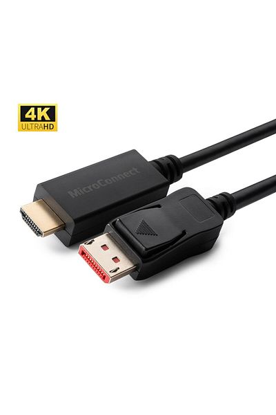MicroConnect Kabel 4K DisplayPort 1.4 - HDMI 2.0