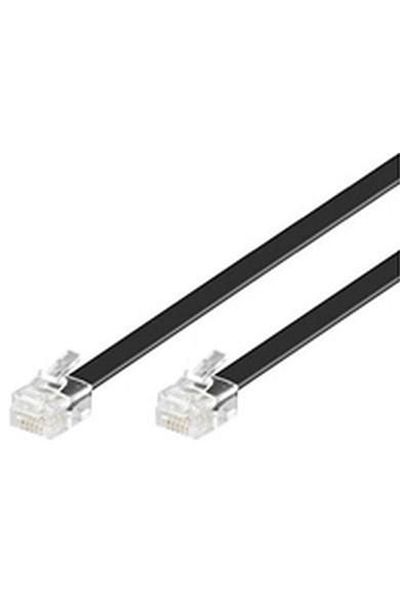 MicroConnect Modular Straight RJ12 6C6P 10m