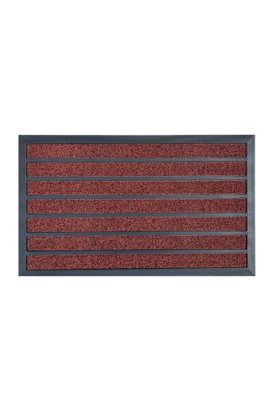 Optim Entrance Mat Rubber and Polyethylene, FORTE Red, 75 x 45 cm