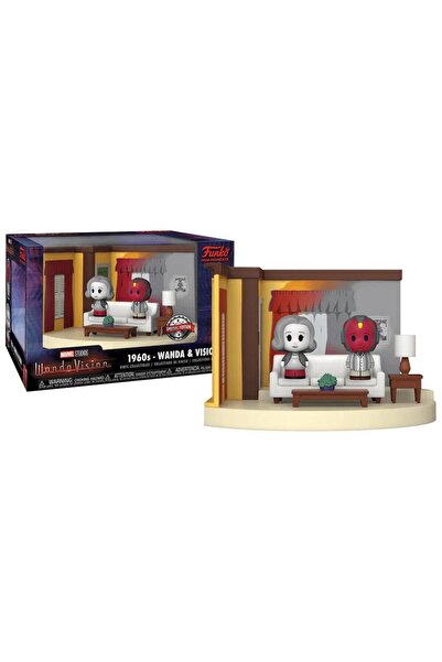 Funko Mini Moments Marvel Studios Wandavision - 1960s - Wanda & Vision Living Room Special