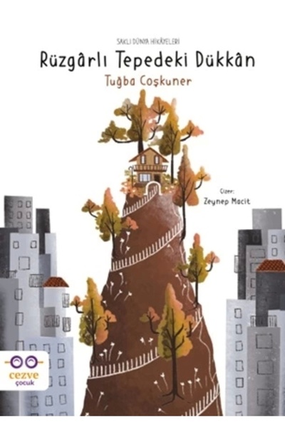 Cezve Çocuk Rüzgarlı Tepedeki Dükkan