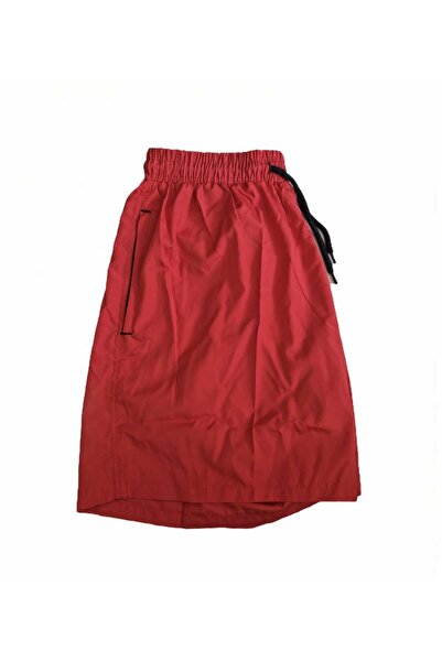 ALEXA Red Men's Swim Shorts-Comfortable and Stylish Design-Ideal for Beach and Pool