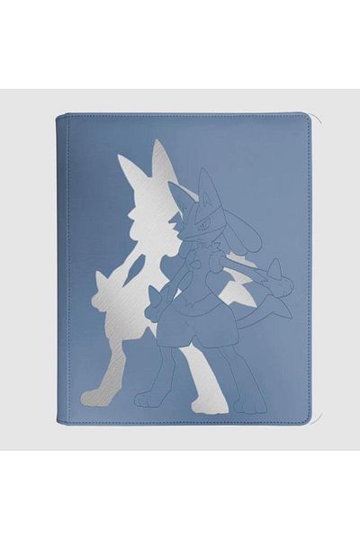 Ultra Pro Elite Series Pokemon Lucario Zippered Pro Binder 9 Pockets 360 Card Capacity