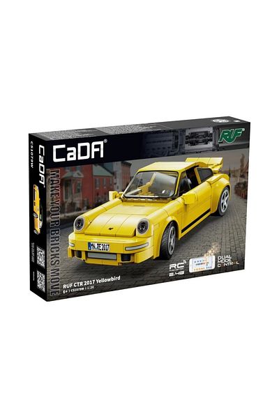 cada C51079w Ruf Ctr 2017 مجموعة بلوك يلو بيرد 222 قطعة - فاغون لايف