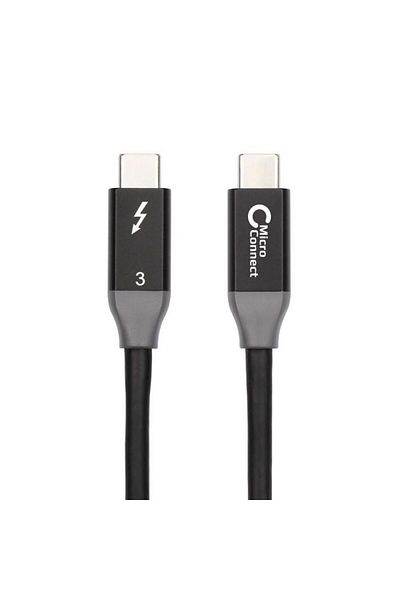MicroConnect Thunderbolt 3 kabel 1m 20 Gbits/s