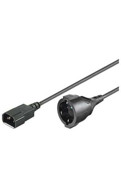 MicroConnect przedłużacz C14 - Schuko Female