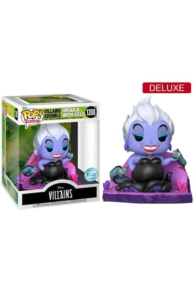Funko بوب ديلوكس ديزني - شريرون تجتمع أورسولا مع الثعابين إصدار خاص